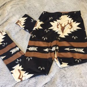 ✨2/$15 {Boutique} Country antler leggings